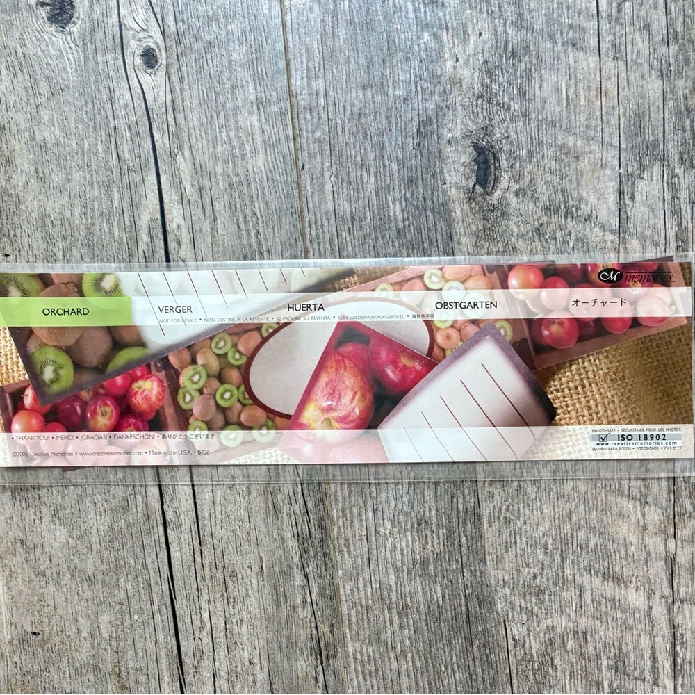 📍SALE Creative Memories Orchard “Thank You” Journal Boxes for Scrapbooking